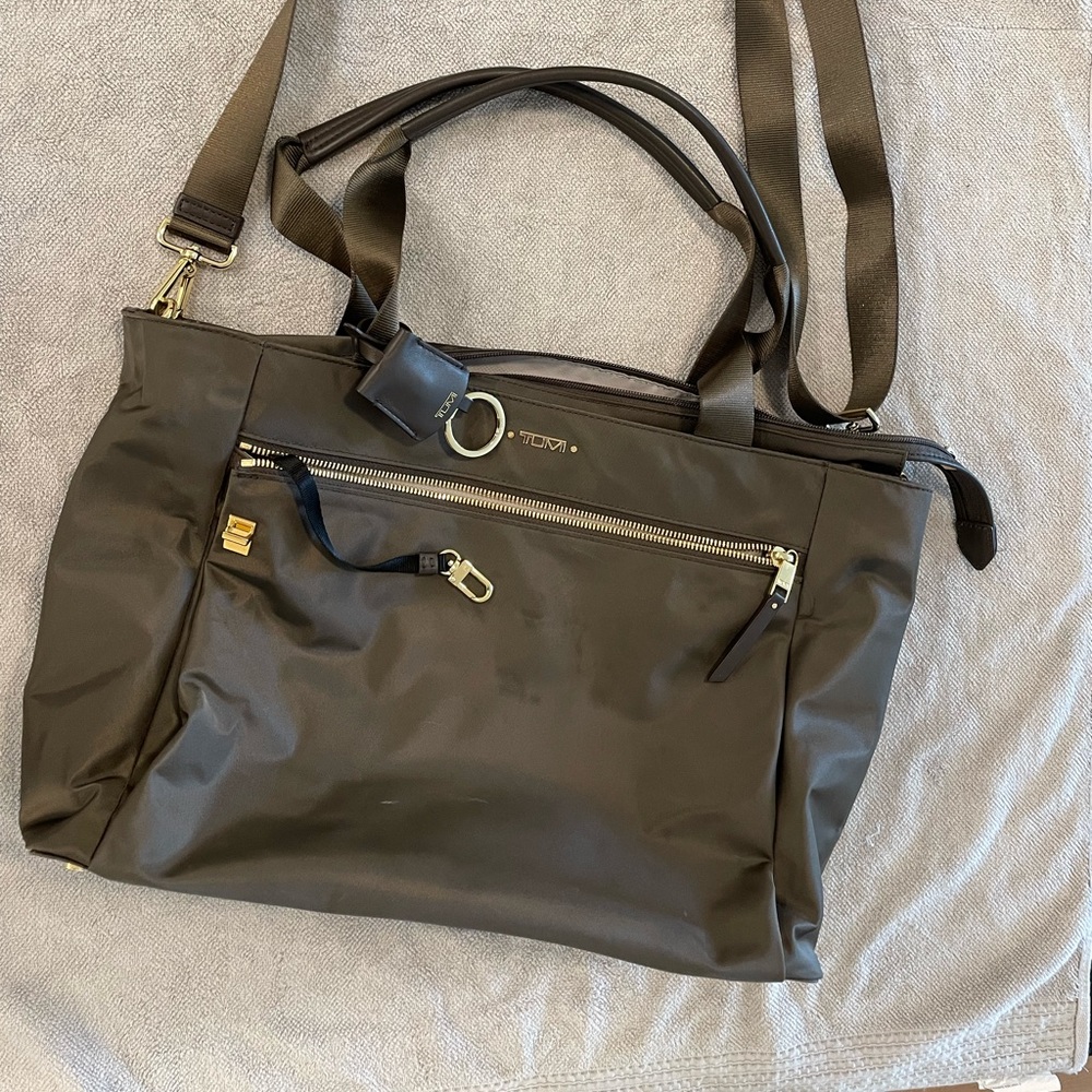 Tumi Crossbody Nylon Satchel